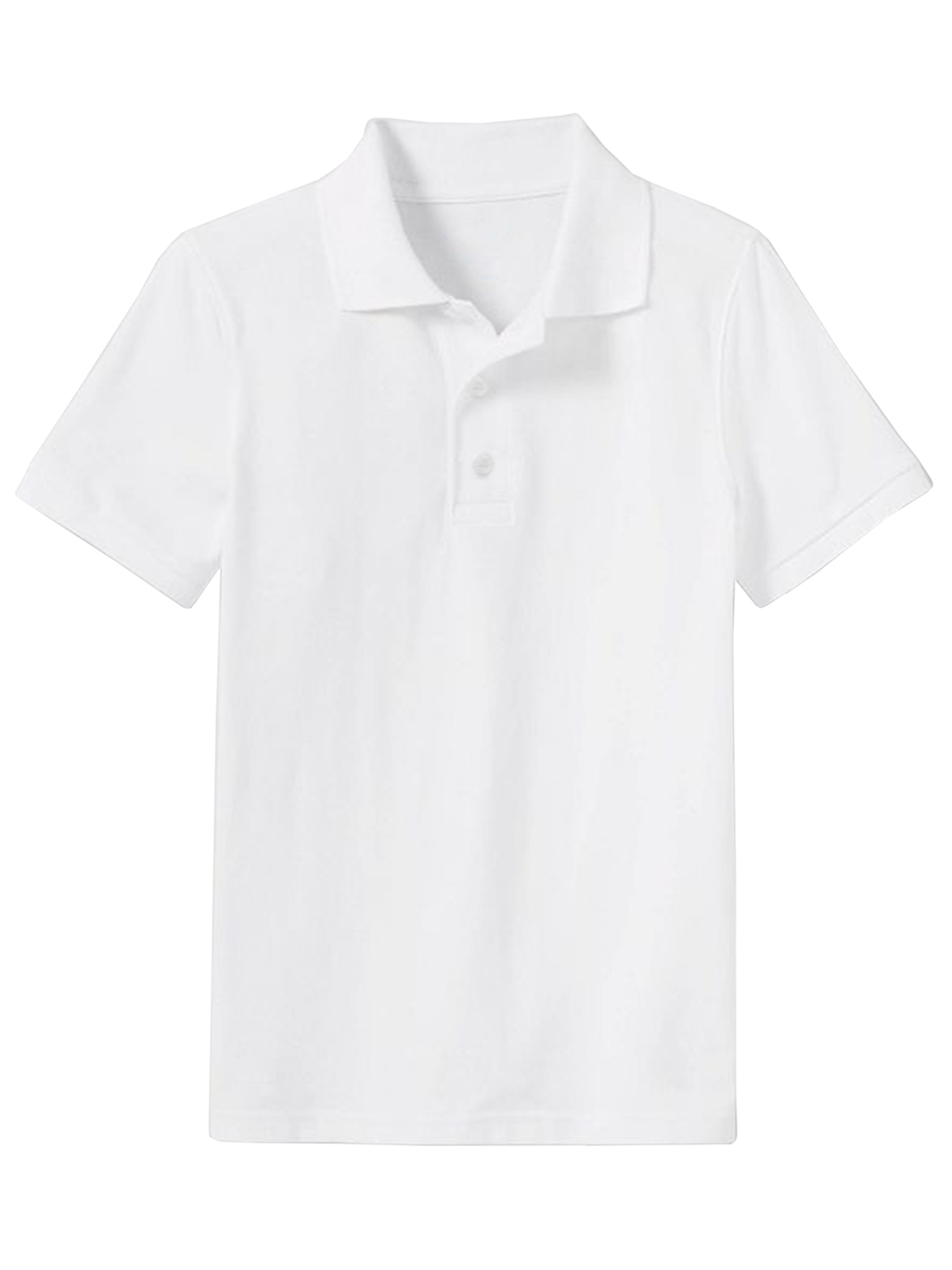 Wholesale S/S White Uniform Polos in Size Large - DollarDays