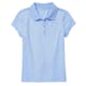 Girls' Uniform Polos - Light Blue, Large, Short Sleeve (2 of 2)