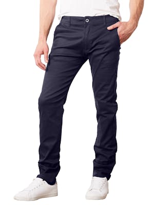 Men's Super Stretch Slim Pants - Navy, 34 x 32