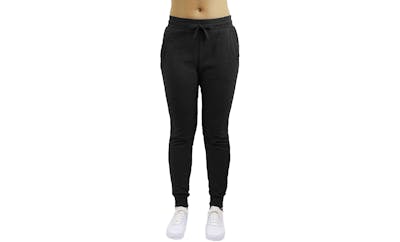 Women's Classic Jogger Sweatpants - S-2X, Black, Fleece