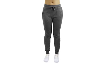 Women's Classic Jogger Sweatpants - S-2X, Charcoal, Fleece
