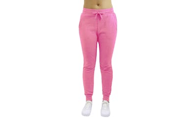 Women's Classic Jogger Sweatpants - S-2X, Pink, Fleece