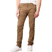 Men's Super Stretch Slim Pants - Dark Khaki, 42 x 32