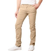 Men's Super Stretch Slim Pants - Khaki, 42 x 32