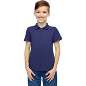 Boys' Uniform Polo Shirts - Navy, Short Sleeve, Size 10