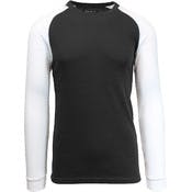 Men's Thermal Shirts - Black/White, S-XL