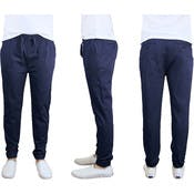 Men's Stretch Twill Joggers - S-2X, Navy