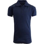 Girls' School Uniform Polo Shirts - Navy, Short Sleeve, Size 20