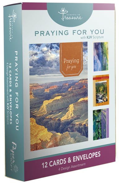 Wholesale Religious Boxed Cards with Scripture  Praying For (SKU