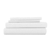 Premium Sheet Sets - Gray, Dotted, Full, 4 Piece