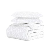 Duvet Cover Sets - Gray Paisley, Twin, 2 Piece
