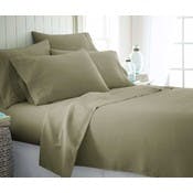 Microfiber Bed Sheets - Sage, Twin XL, 4 Piece Set