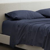 Bed Sheet Sets - Navy Abstract, Twin XL, 3 Set