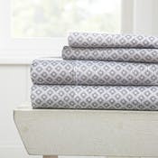 Bed Sheet Sets - Gray Polaris, King, 4 Set