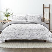 Down Alternative Comforters - Moonlight Gray, King, 3 Piece