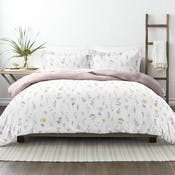 Reversible Duvet Cover Sets - Wild Flower, Full-Queen, 3 Piece