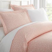 Duvet Cover Sets - Pink Bud, King, 3 Piece