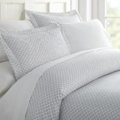 Duvet Cover Sets - Gray Polaris, Twin, 2 Piece