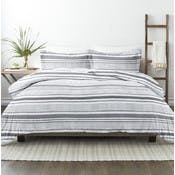 Duvet Cover Sets - Vintage Stripe, Queen, 3 Piece