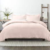 Duvet Cover Sets - Light Pink, King, 3 Piece