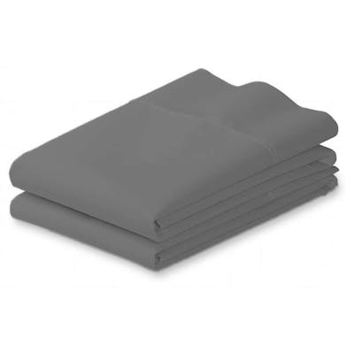 Microfiber Pillowcase Sets - Light Grey, King, 2 Pack