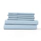 Luxury Bed Sheets - Solid Blue, Twin, 4 Set
