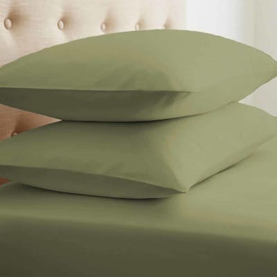 Microfiber Pillowcase Sets - Sage, Standard, 2 Pack