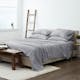 Double Brushed Sheet Sets - Light Gray, King, 6 Piece (3 of 3)