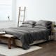 Microfiber Bed Sheets - Gray, Twin XL, 4 Piece Set (4 of 4)