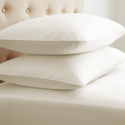 Microfiber Pillowcase Sets - Ivory, Standard, 2 Pack