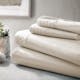 Embossed Sheet Sets - Ivory, King, Stripe Design, 4 Set (2 of 2)
