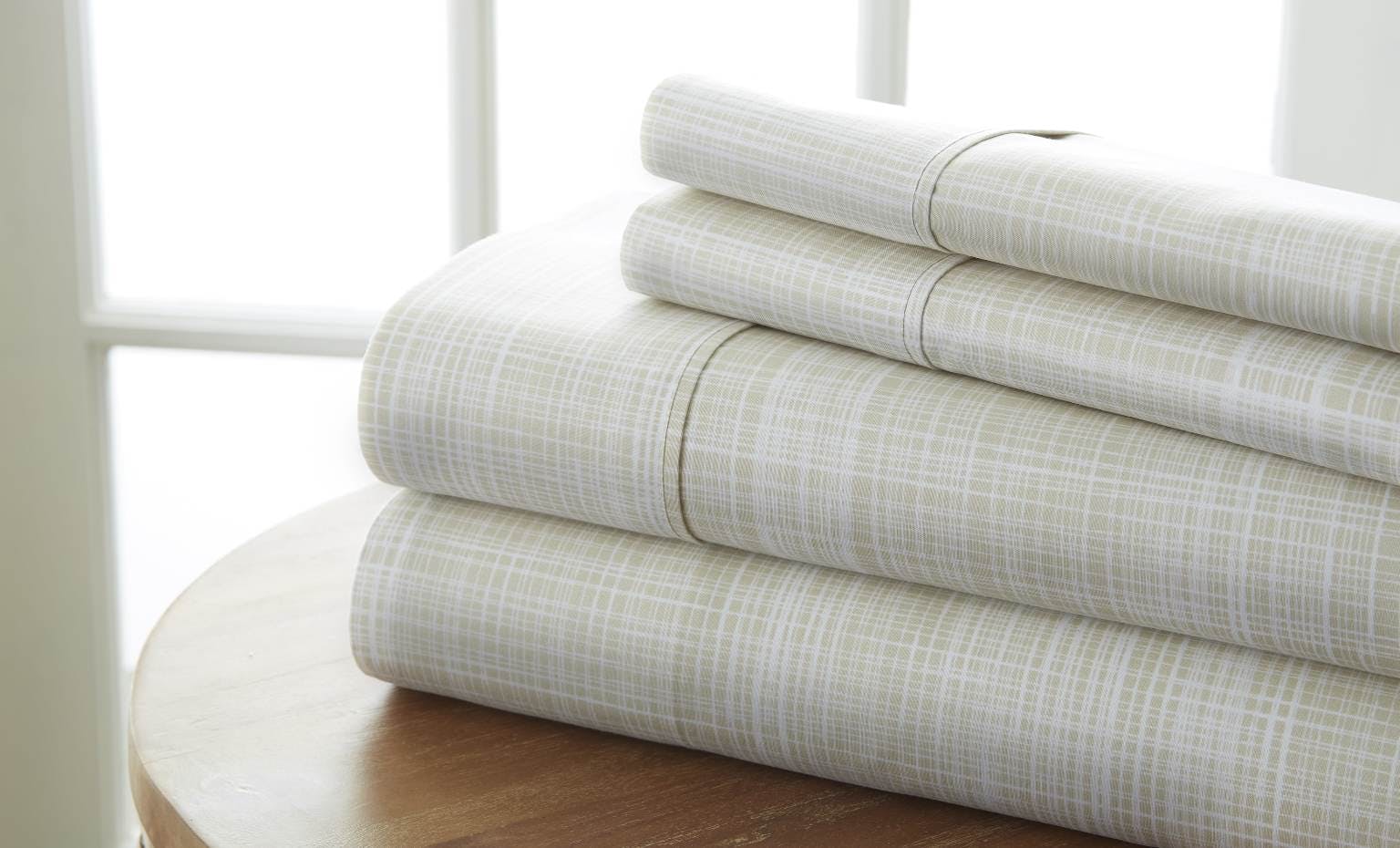 Wholesale Queen Thatch Pattern 4 Piece Sheet Set Aqua DollarDays