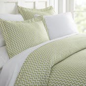 Premium Sheet Sets - Chevron Sage, Cali King, 4 Piece
