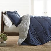 Down Alternative Comforter Sets - Navy, King, Reversible