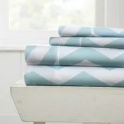 Premium Sheet Sets - Turquoise, Cali King, 4 Piece