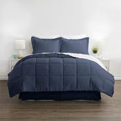 Bedding in a Bag - Navy, Twin, 6 Piece