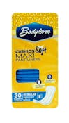 Cushion Soft Pantiliners, Regular - 30 Count