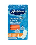 Cushion Soft Pantiliners, Long - 25 Count