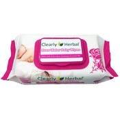 Rose Water Baby Wipes - 72 Count