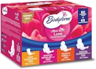 Maxi Pads Combo Box - Assorted Pads - 60 Maxi Pads & 60 Pantiliners image number null