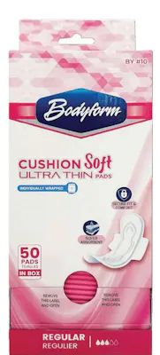 Regular Ultra-Thin Maxi Pads with Wings - Dispenser