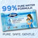 Baby Wipes - 99% Pure Water, 72 Count (2 of 3)