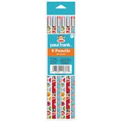 Paul Frank Pencils - 6 Pack