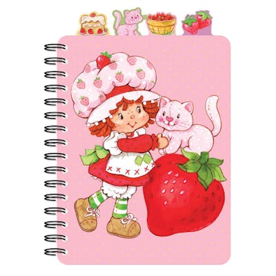 Strawberry Shortcake Tab Journals - Assorted