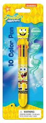 SpongeBob 10-Color Pens
