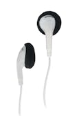 Earbuds, White & Black