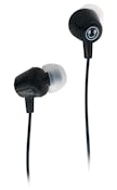 Earbuds, Black & Clear