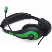 Over Ear Headphones - 3.5mm Plug, Microphone, Green