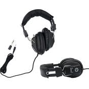 Studio Headphones - 3.5mm & 6.3mm Plugs, Full Size