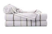 Breeze Multi Stripe Pool Towels - 35x70, Beige